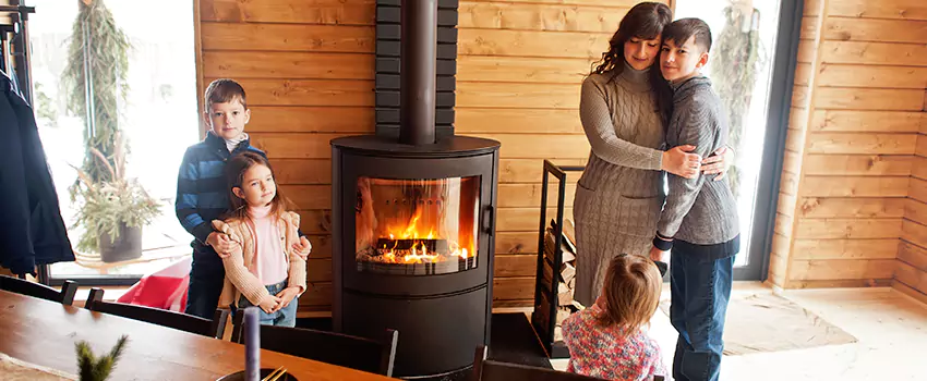 Morso Cast Iron Fireplace Insert Installation in Menasha, Wisconsin
